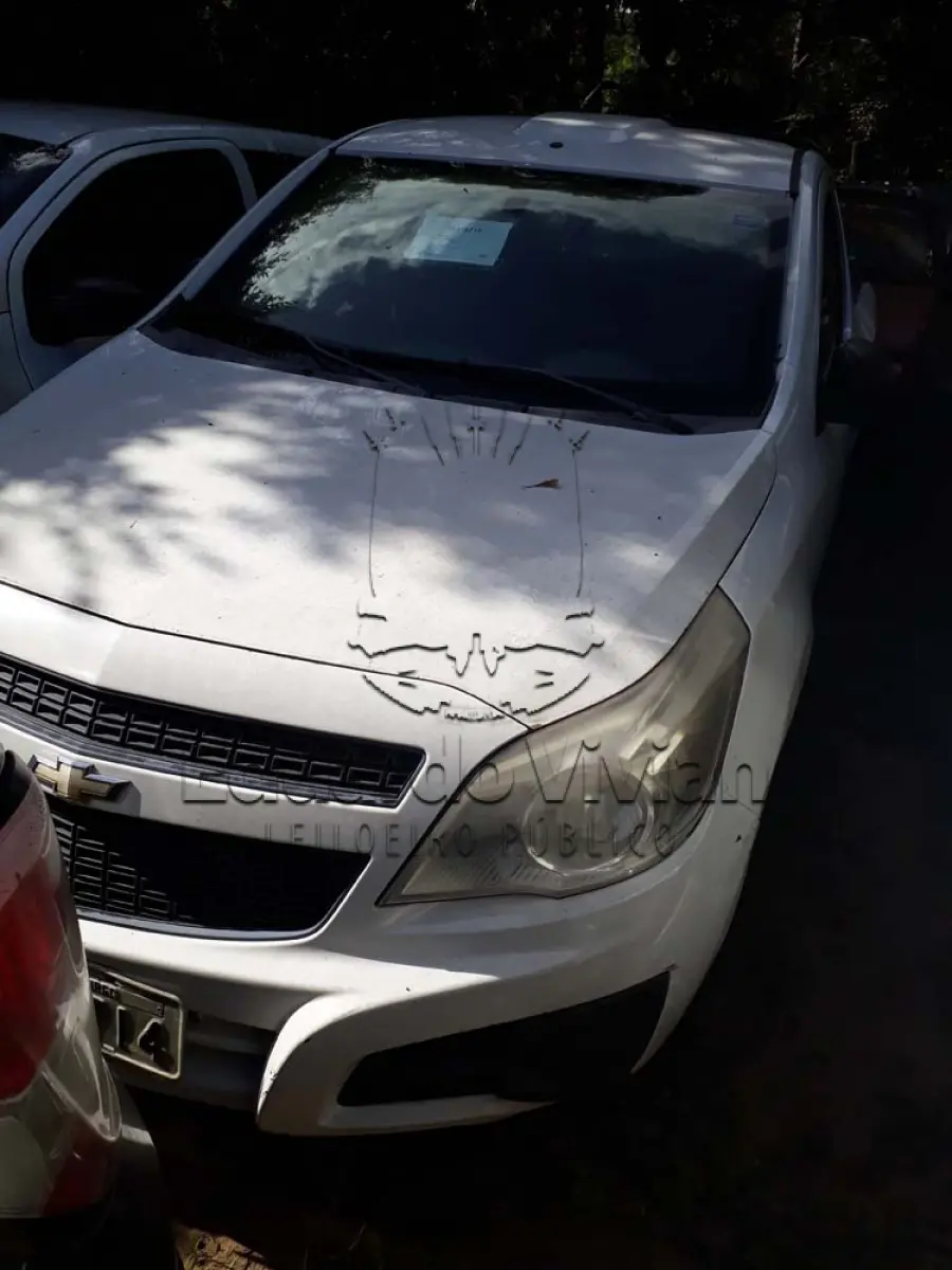 LOTE 001 - VENDA JUDICIAL DE VEICULO  CHEVROLET/MONTANA LS ANO 2012