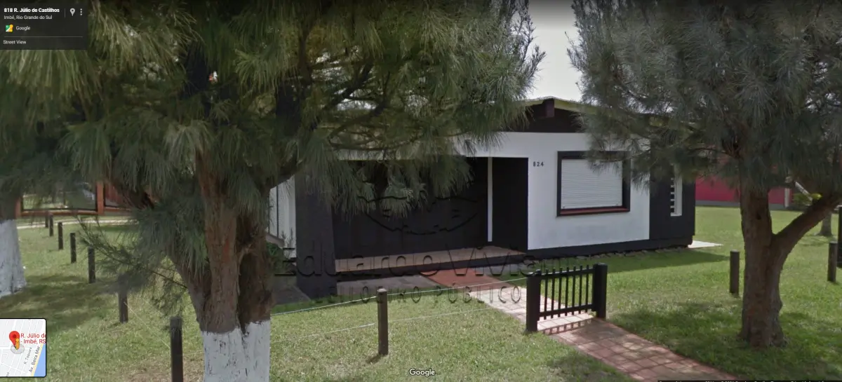 LOTE 002 - VENDA JUDICIAL DE CASA EM IMBÉ NA RUA JULIO DE CASTILHOS, 824 ESQUINA AV. SANTA ROSA