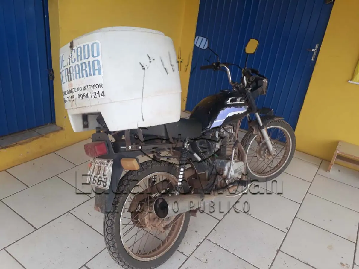 LOTE 003 - Veículo marca/modelo: HONDA/CG 125 TODAY, Ano/modelo: 1991/1991,