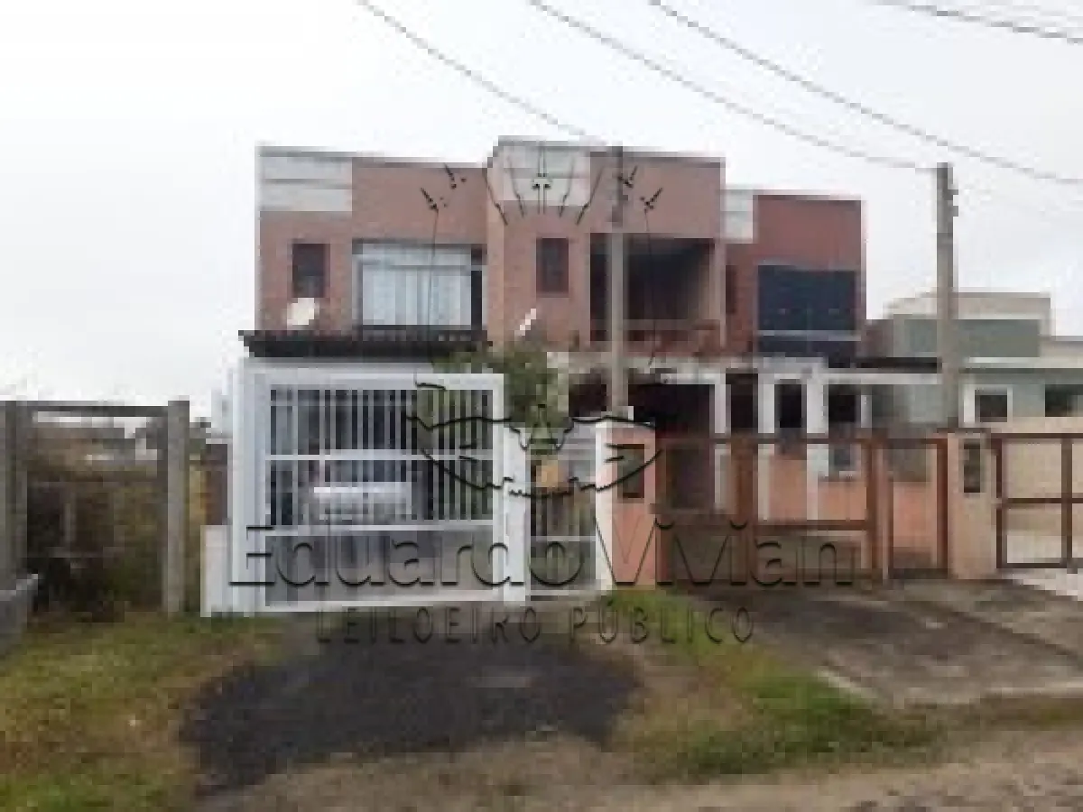 LOTE 001 - VENDA JUDICIAL DE CASA EM IMBÉ NA RUA LAGOA VERMELHA, 2189