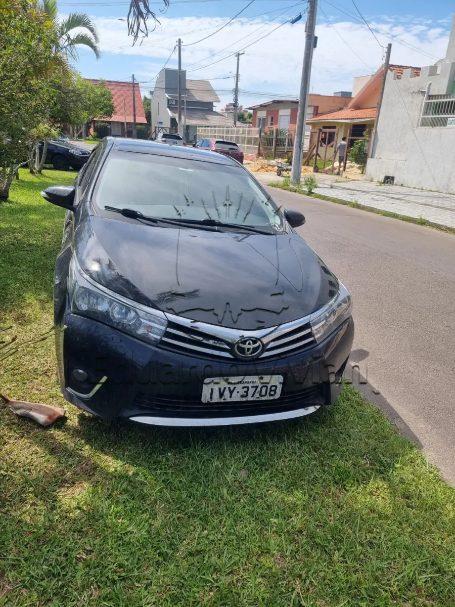 LOTE 001 - TOYOTA/COROLLA GLI18 CVT Ano/modelo: 2014/2015 Placa: IVY3708 Chassi: 9BRBLWHE8F0013034 RENAVAM: 1020057197