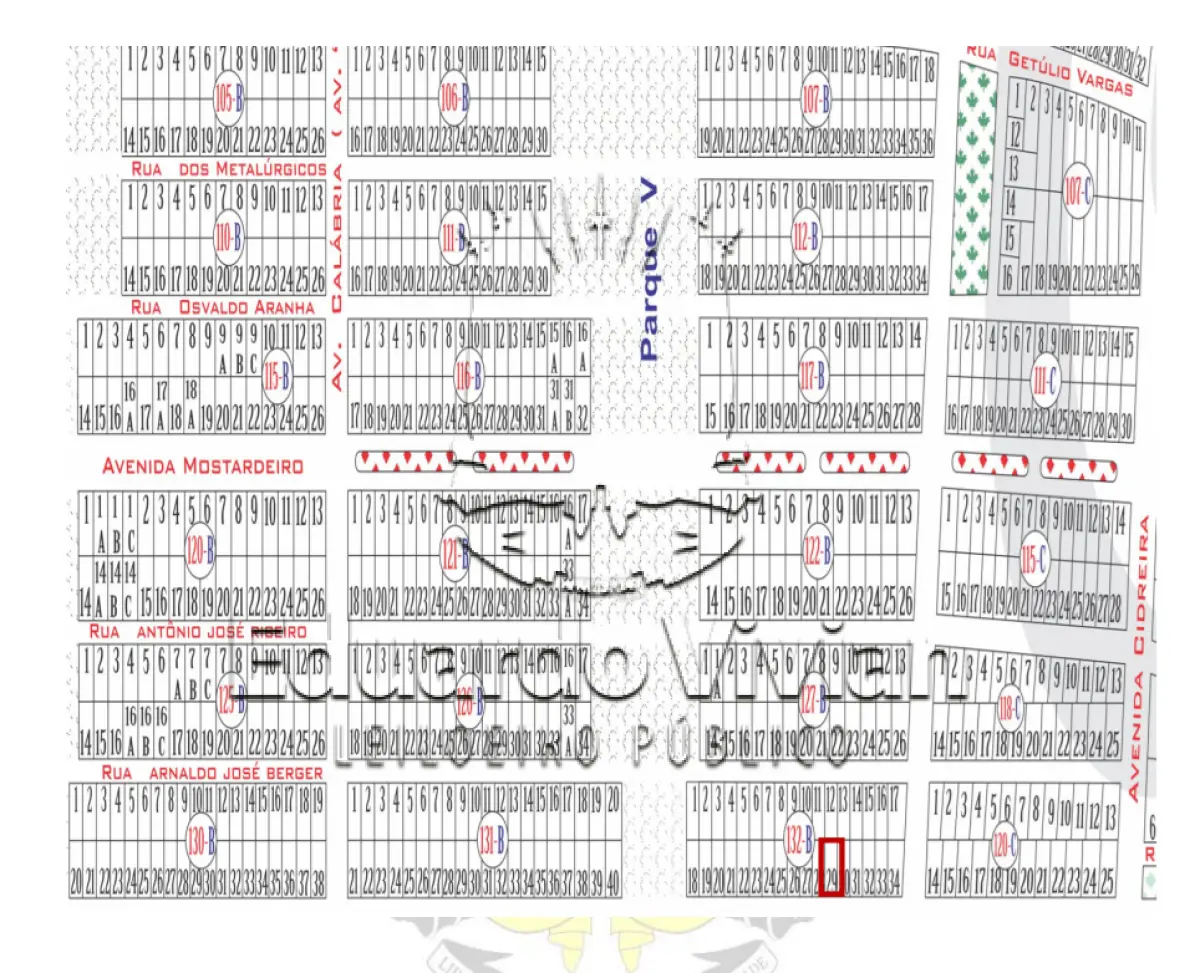 LOTE 001 - Em Cidreira, na Avenida Beira Mar, nº 289, na quadra formada pelas vias Arnaldo Jose Berger, Parque V e Júlio Brunelli, imóvel matrícula 20.048 do RI de Cidreira, sendo Lote 29, da Quadra 132-B
