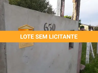 LOTE 002 - VENDA JUDICIAL DE RESIDÊNCIA NO PARQUE DOS PRESIDENTES EM TRAMANDAÍ