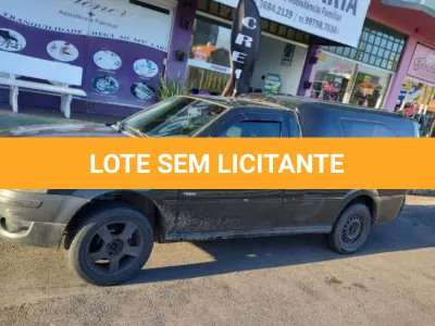 LOTE 001 - VW/SAVEIRO 1.6 Ano/modelo: 2008/2009 Placa: IPR2437 Chassi: 9BWKB05W79P086479 RENAVAM: 128572469