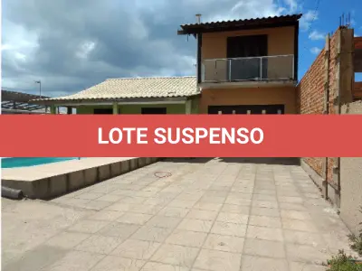 LOTE 001 - Venda Judicial Trabalhista de casa em Balneário Presidente, na Rua Washington Luiz, 1146
