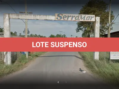 LOTE 001 - VENDA JUDICIAL DE TERRENO EM OSÓRIO NO LOTEAMENTO PARQUE SERRAMAR