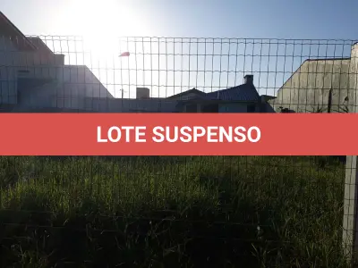 LOTE 001 - VENDA JUDICIAL DE TERRENO NA RUA 3 DE OUTUBRO EM TRAMANDAI