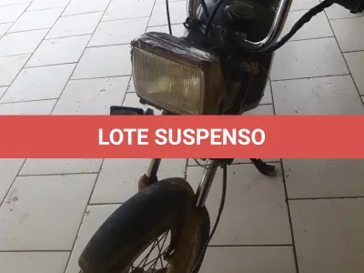 LOTE 003 - Veículo marca/modelo: HONDA/CG 125 TODAY, Ano/modelo: 1991/1991,