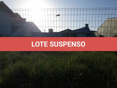 LOTE 001 - VENDA JUDICIAL DE TERRENO NA RUA 3 DE OUTUBRO EM TRAMANDAI
