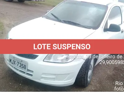 LOTE 001 - CHEVROLET/CELTA 1.0L LS Ano/modelo: 2011/2012 Placa: MJX7358