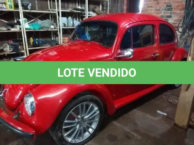 LOTE 001 - VENDA JUDICIAL TRABALHISTA DE VEÍCULO FUSCA