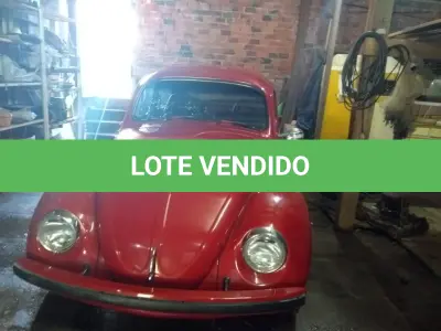LOTE 001 - VENDA JUDICIAL TRABALHISTA DE VEÍCULO FUSCA