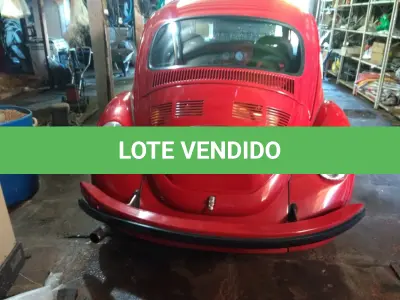 LOTE 001 - VENDA JUDICIAL TRABALHISTA DE VEÍCULO FUSCA