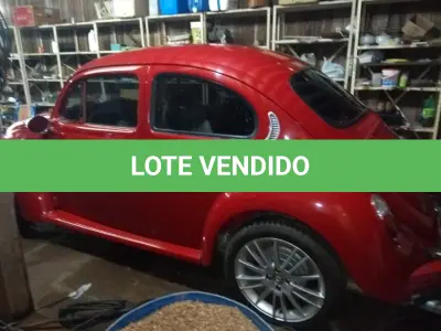 LOTE 001 - VENDA JUDICIAL TRABALHISTA DE VEÍCULO FUSCA