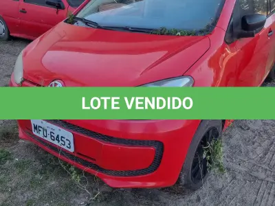 LOTE 001 - Veículo marca/modelo: VW/UP TAKE MA Ano/modelo: 2014/2015 Placa: MFU6453 Chassi: 9BWAG4120FT509025 RENAVAM: 999426087