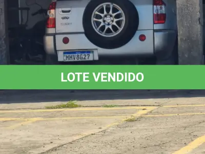 LOTE 001 - Veículo marca/modelo: I/CHERY TIGGO 2.0 Ano/modelo: 2010/2011 Placa: MHV8G27 Chassi: LVVDB14BXBD010615 RENAVAM: 230069878