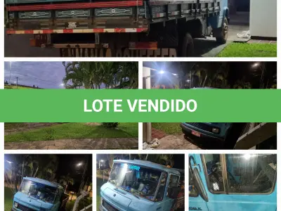 LOTE 001 - M.BENZ/L 608 D Ano/modelo: 1987/1987 Placa: IDI1879 Chassi: 9BM308325GB735557 RENAVAM: 571785638.
