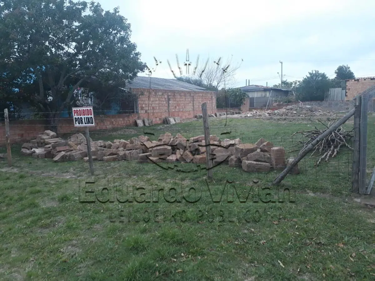 LOTE 001 - VENDA JUDICIAL DE TERRENO EM BALNEÁRIO HARMONIA - PRAIA DE IMBÉ -