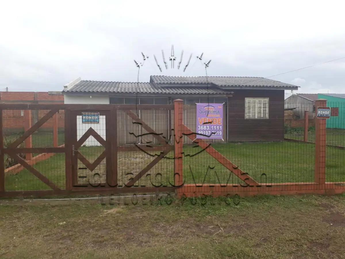 LOTE 003 - VENDA JUDICIAL DE RESIDÊNCIA EM BALNEÁRIO HARMONIA, NA RUA 28, Nº 74
