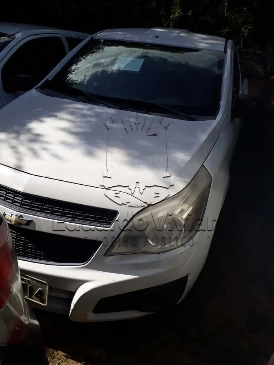 LOTE 001 - VENDA JUDICIAL DE VEICULO  CHEVROLET/MONTANA LS ANO 2012