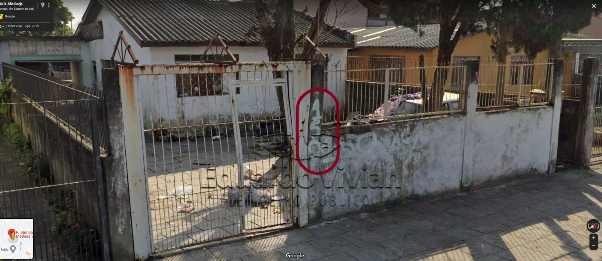 LOTE 001 - VENDA JUDICIAL DE RESIDÊNCIA EM CANOAS, NA RUA SÃO BORJA, 150 - MATHIAS VELHO -