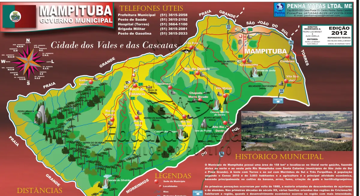 LOTE 001 - VENDA JUDICIAL DE IMÓVEL SITUADO EM MAMPITUBA-RS - 1ª VARA CÍVEL - COMARCA DE TORRES -