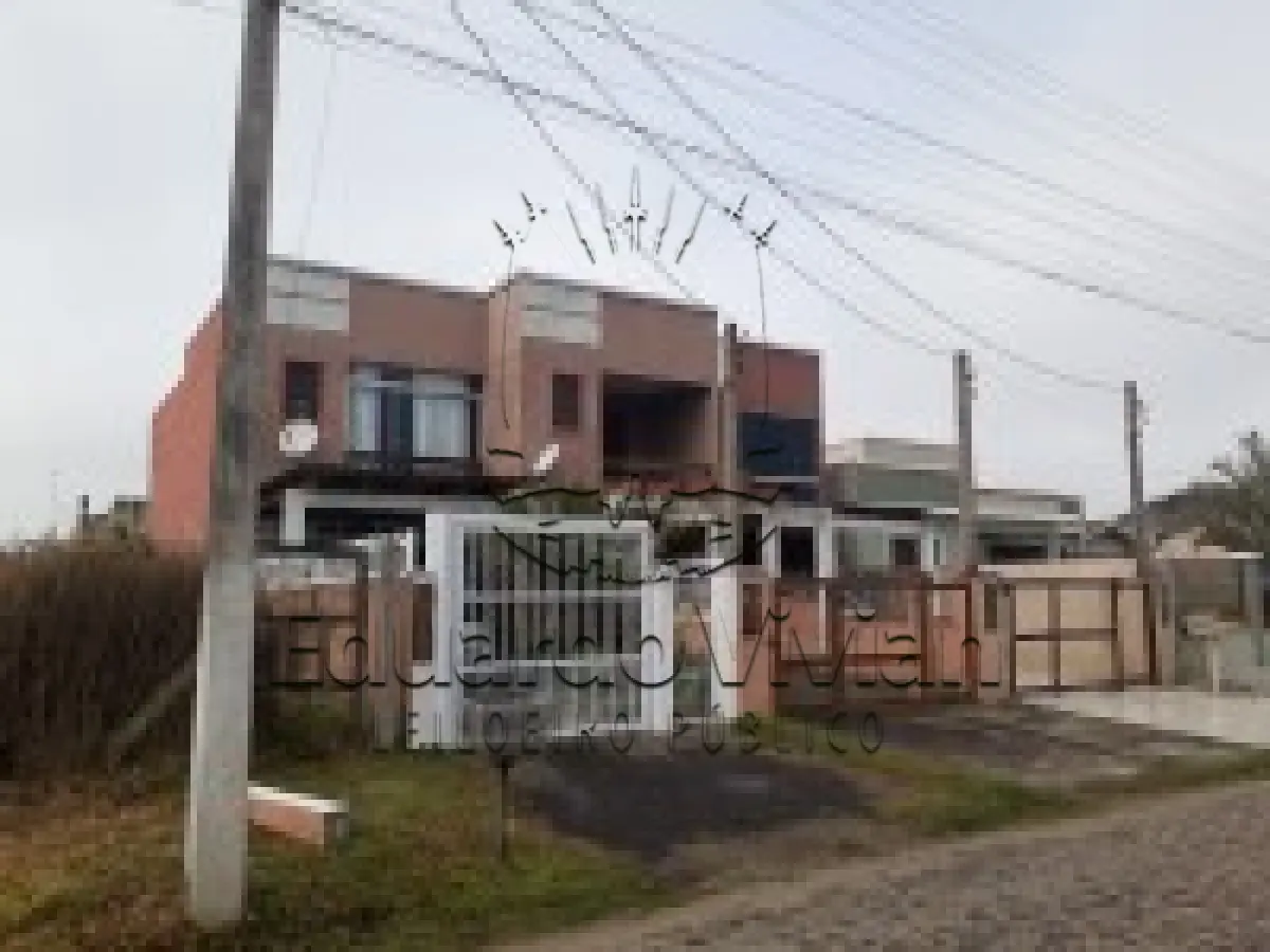 LOTE 001 - VENDA JUDICIAL DE CASA EM IMBÉ NA RUA LAGOA VERMELHA, 2189