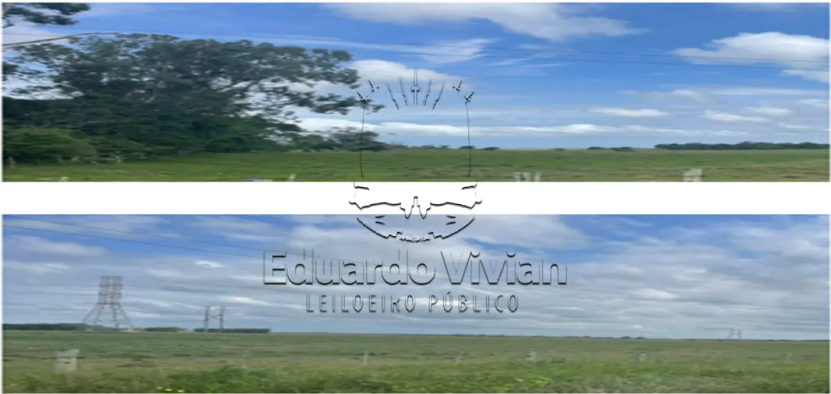 LOTE 001 - Em Osório, na localidade da Caieira, uma área de terras com 600.000,00 m2, 60 hectares, fazendo frente a RS 389 – Estrada do Mar – no Km 13, e fundos para o Rio Tramandaí.