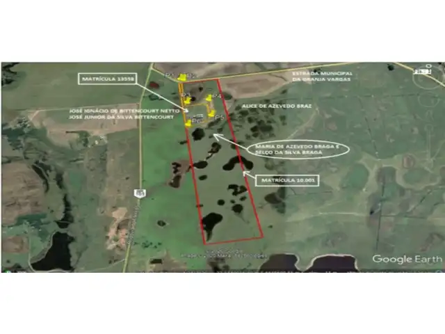 VARA DA JUSTIÇA DO TRABALHO DE OSÓRIO - VENDA JUDICIAL DE ÁREA DE TERRAS EM PALMARES DO SUL -