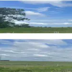 LOTE 001 - Em Osório, na localidade da Caieira, uma área de terras com 600.000,00 m2, 60 hectares, fazendo frente a RS 389 – Estrada do Mar – no Km 13, e fundos para o Rio Tramandaí.
