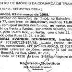LOTE 000 - Em Mariluz, um terreno urbano, sem benfeitorias, localizado na Rua Quinze, s/nº, constituído do lote nº 32, da quadra 77.